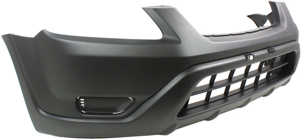 2002-2004 Honda CR-V Front Bumper Cover, Textured, w/o Fog Lamp Holes.