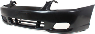 2000-2002 Hyundai Accent Front Bumper Cover, Primed, w/Fog Lamp Hole, Sedan.