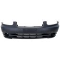 2003-2006 Hyundai Accent Front Bumper Cover, Primed, w/o Fog Light Hole.