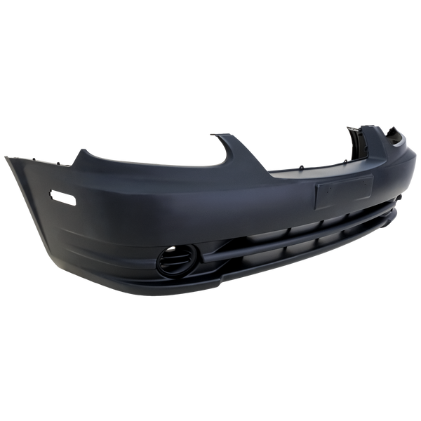 2003-2006 Hyundai Accent Front Bumper Cover, Primed, w/o Fog Light Hole.