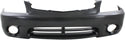 2000-2002 Hyundai Accent Front Bumper Cover, Primed, Hatchback, w/Fog Lights.