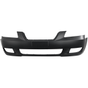 2006-2008 Hyundai Sonata Front Bumper Cover, Smooth, Primed, w/Fog Lamp-CAPA.