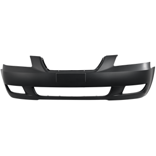 2006-2008 Hyundai Sonata Front Bumper Cover, Smooth, Primed, w/Fog Lamp-CAPA.
