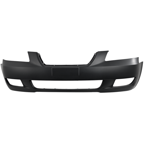 2006-2008 Hyundai Sonata Front Bumper Cover, Smooth, Primed, w/Fog Lamp-CAPA.