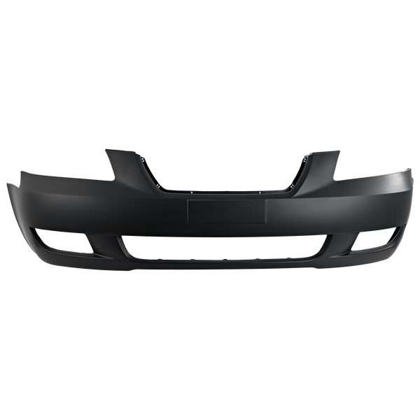 2006-2008 Hyundai Sonata Front Bumper Cover, Smooth, Primed, w/Fog Lamp-CAPA.