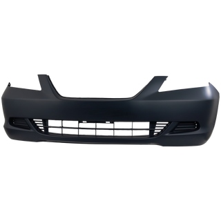 2005-2007  Honda Odyssey Front Bumper Cover, Primed, W/O Fog Lamp Holes.