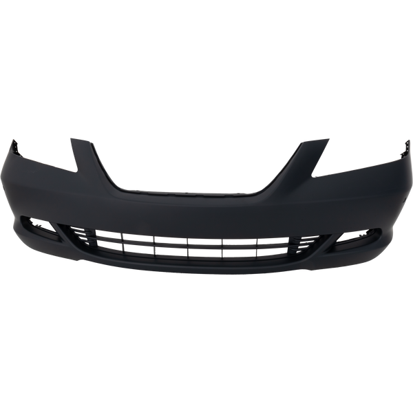 2005-2007 Honda Odyssey Front Bumper Cover, Primed, w/Fog Lamp Hole-CAPA.