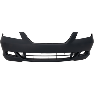 2005-2007 Honda Odyssey Front Bumper Cover, Primed, w/Fog Lamp Hole-CAPA.