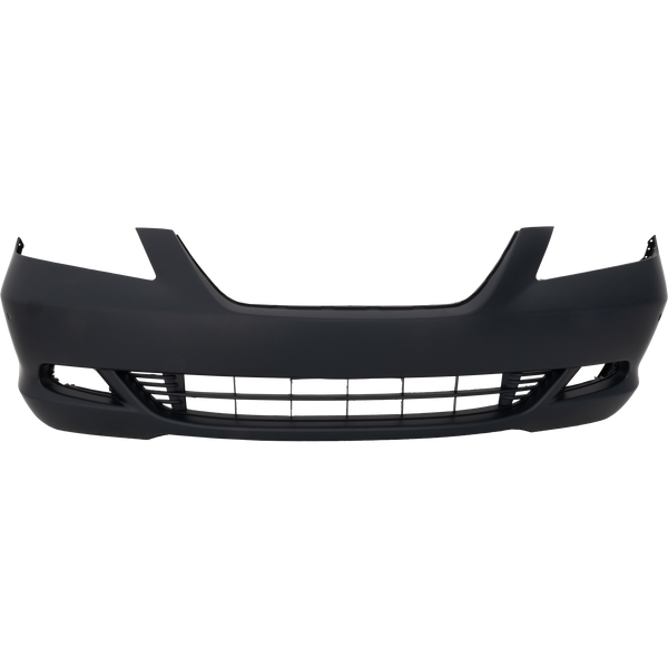 2005-2007 Honda Odyssey Front Bumper Cover, Primed, w/Fog Lamp Hole-CAPA.