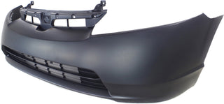 2006-2008 Honda Civic Front Bumper Cover, Primed, 1.3l/1.8l Engine, Sedan - CAPA.