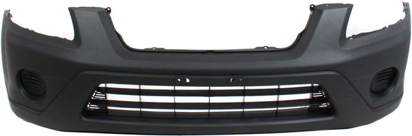 2005-2006 Honda CR-V Front Bumper Cover, Textured, w/o Fog Lamp Holes.