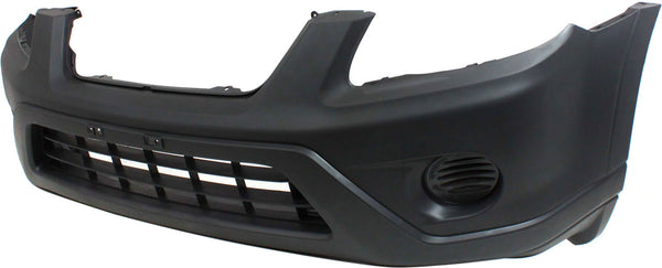 2005-2006 Honda CR-V Front Bumper Cover, Textured, w/o Fog Lamp Holes.