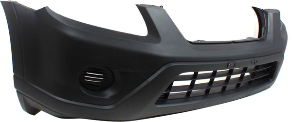 2005-2006 Honda CR-V Front Bumper Cover, Textured, w/o Fog Lamp Holes.