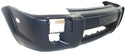2005-2009  Hyundai Tucson Front Bumper Cover, Primed, With Side Lamp Hole.