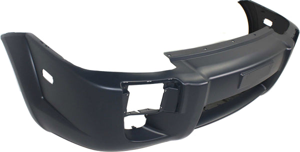 2005-2009 Hyundai Tucson Front Bumper Cover, Primed, w/ Side Lamp Hole.