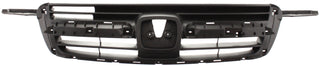 2002-2004 Honda CR-V Grille, Insert, Matte Dark Gray.
