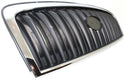 2002-2005 Hyundai Sonata Grille, Chrome Shell/Black.