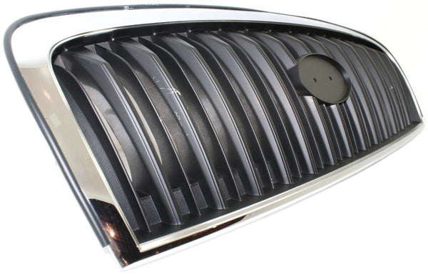 2002-2005 Hyundai Sonata Grille, Chrome Shell/Black.