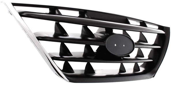 2004-2006 Hyundai Elantra Grille, Chrome Shell/Black.