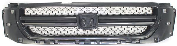 2003-2005 Honda Pilot Grille, Textured Dark Gray.