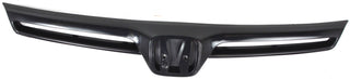 2006-2008 Honda Civic Grille, Black, Coupe.