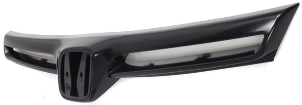 2006-2008 Honda Civic Grille, Painted-Black, Coupe.
