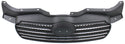 2006-2011 Hyundai Accent Grille, Chrome Shell/Black.