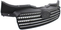 2006-2011 Hyundai Accent Grille, Chrome Shell/Black.