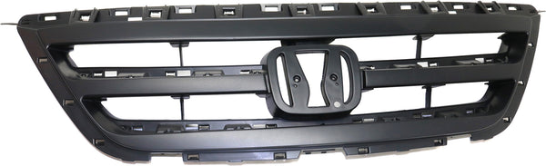 2005-2007 Honda Odyssey Grille, Insert, Painted Black.