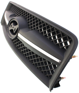 2005-2008 Hyundai Tucson Grille, Chrome Shell/Painted Black Insert.