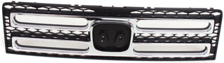2006-2008 Honda Ridgeline Grille, Painted-Black.
