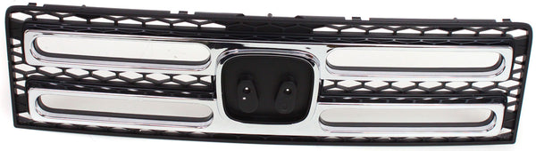 2006-2008 Honda Ridgeline Grille, Painted-Black.