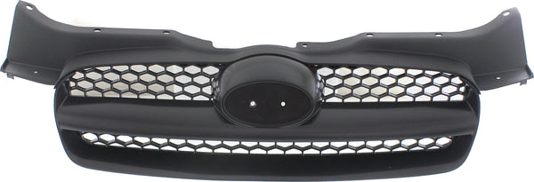2007-2011 Hyundai Accent Grille, Black Shell/Chrome.