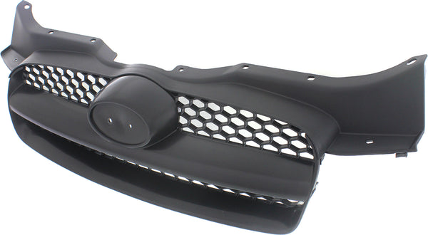 2007-2011 Hyundai Accent Grille, Black Shell/Chrome.