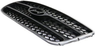 2007-2009 Hyundai Santa Fe Grille, Chrome Shell/Silver.