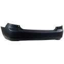 2003-2005  Honda Accord Rear Bumper Cover, Primed, Sedan - Capa.