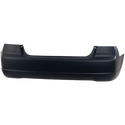 2001-2003  Honda Civic Rear Bumper Cover, Primed, Sedan - Capa.