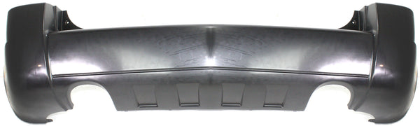 2005-2009 Hyundai Tucson Rear Bumper Cover, Primed, w/ 2 Muffler Hole.