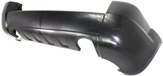 2005-2009 Hyundai Tucson Rear Bumper Cover, Primed, w/ 2 Muffler Hole.