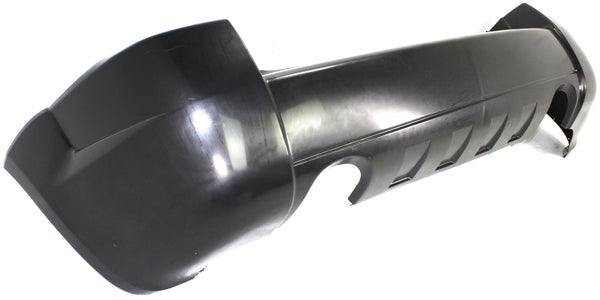 2005-2009 Hyundai Tucson Rear Bumper Cover, Primed, w/ 2 Muffler Hole.