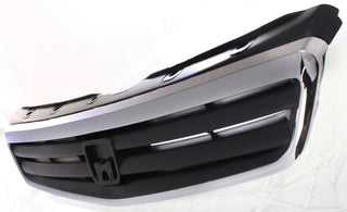 1999-2000 Honda Civic Grille,Chrome Shell/Black Insert.