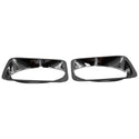 1969-1972 Chevy C10 Pickup Truck Headlight Bezel Steel Chrome Pair.