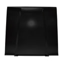 Black car hood on a white background. 1966-1967 Ford Bronco Cowl Hood with w/o Vent Holes.