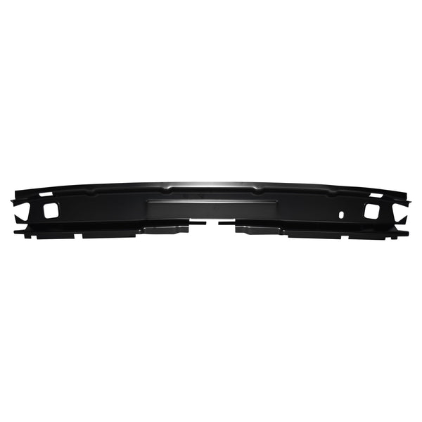 Black car bumper on a white background. 1978-1988 G-Body Lower T-Top Header Panel.