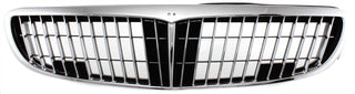 2000-2001 Infiniti I30 Grille, Chrome Shell/Black.