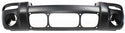 2002-2004 Jeep Liberty Front Bumper Cover, Primed, w/ Hole, Renegade.