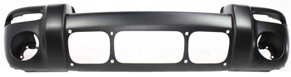2002-2004 Jeep Liberty Front Bumper Cover, Primed, w/ Hole, Renegade.