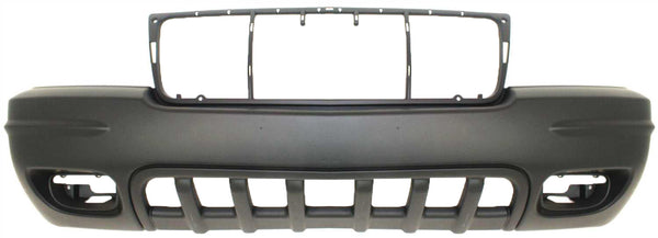 2001-2003 Jeep Grand Cherokee Front Bumper Cover, Primed, Limited Model.