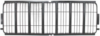 2002-2004 Jeep Liberty Grille, Insert, Plastic, Black.