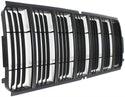 2002-2004 Jeep Liberty Grille, Insert, Plastic, Black.